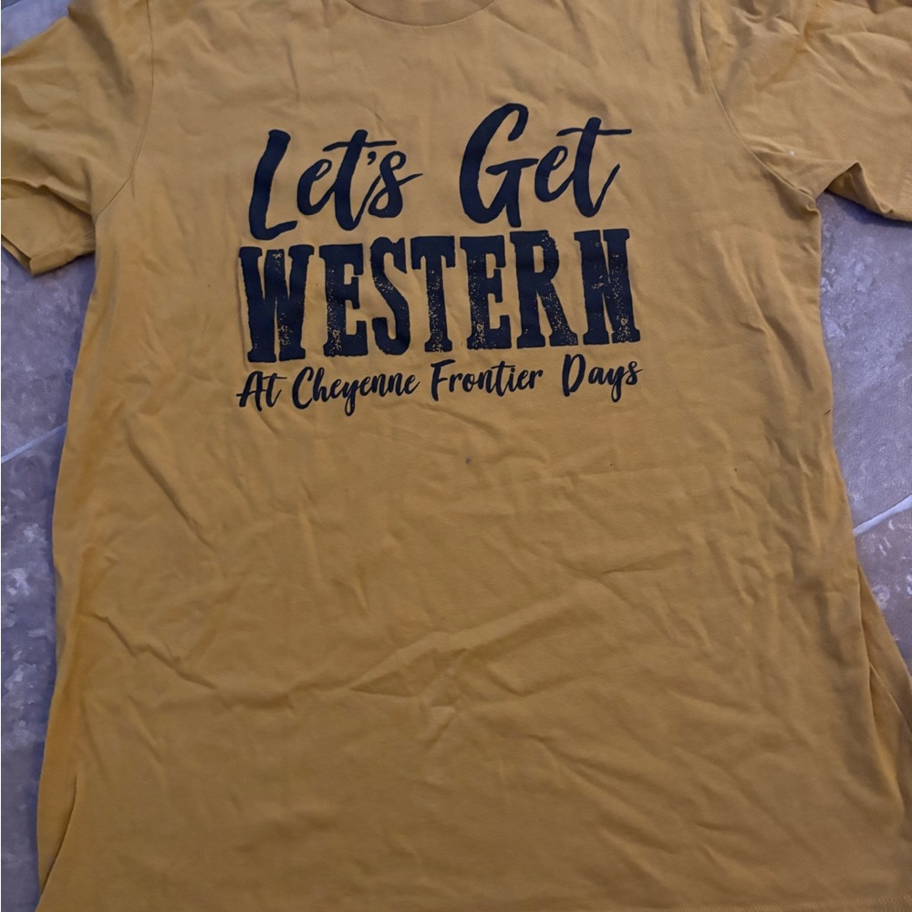 Yellow Graphic T-Shirt